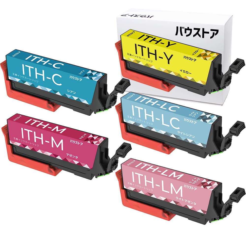Amazon.co.jp: EPSON エプソン ITH-6CL イチョウ 互換インク